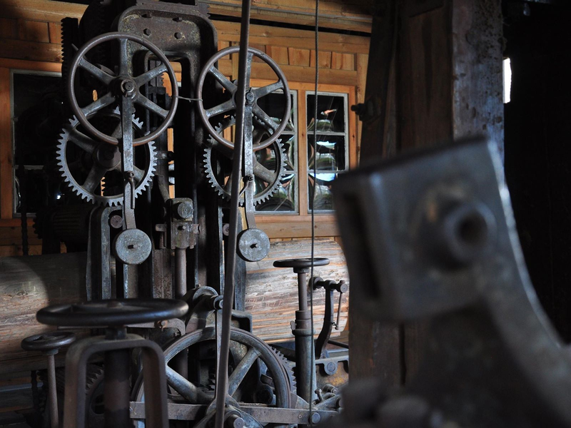 Alte Geräte im Schüttesägemuseum Schiltach